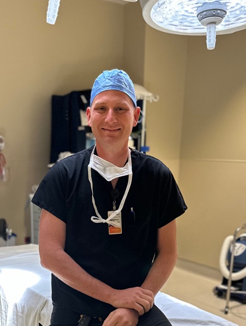 male doctor at surgery center